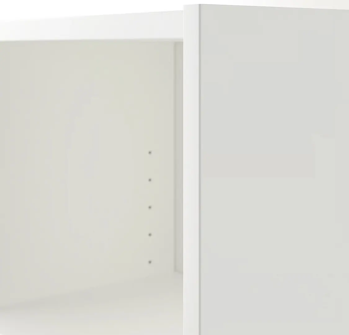Стеллаж угловой Ikea Billy 95/95x28x202 (Белый) - 4