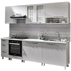 Bucatarie modulara Ambianta Fresh 2.6m (Gri) Thumb