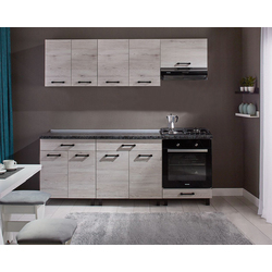 Bucatarie modulara Ambianta Iris 2 2.0m (Samoa Alb)