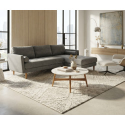 Диван угловой DP City Right (Dark Grey)