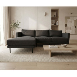 Canapea de colt DP Era Left (Dark Grey)