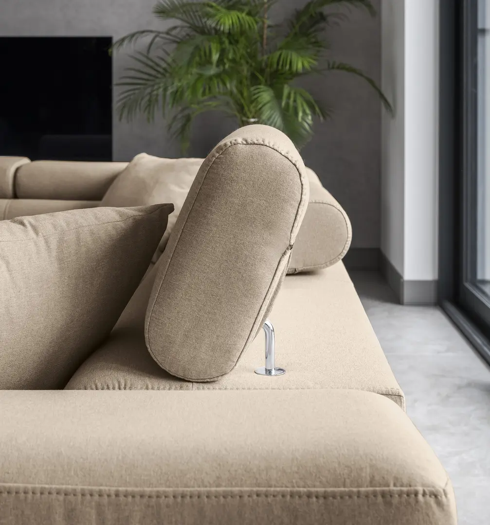 Canapea de colt Eltap Anton Cover 02 Right (Light Beige-Gray)