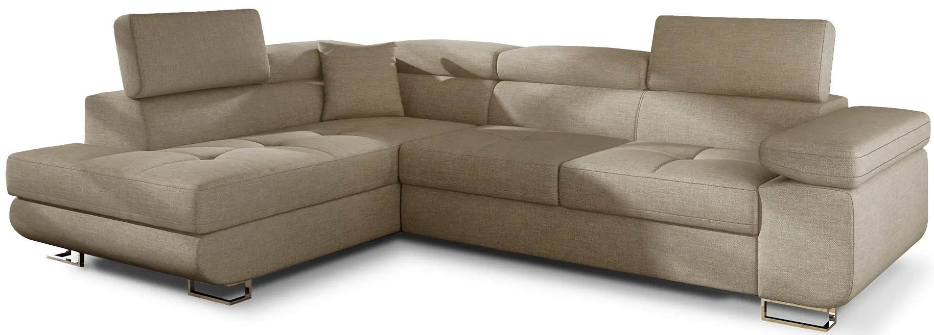 Canapea de colt Eltap Anton Cover 02 Left (Light Beige-Gray)