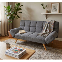 Диван раскладной DP LM-58 Velvet (Dark Grey)