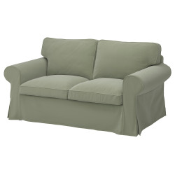 Canapea Ikea Ektorp/Hakebo 2 locuri (Gri-verde) Thumb