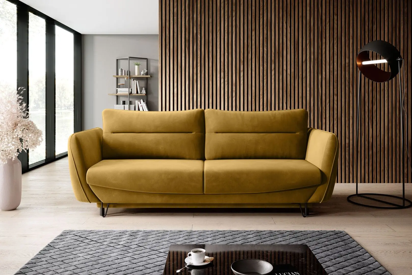 Canapea Eltap Silva Loco 45 (Mustard)