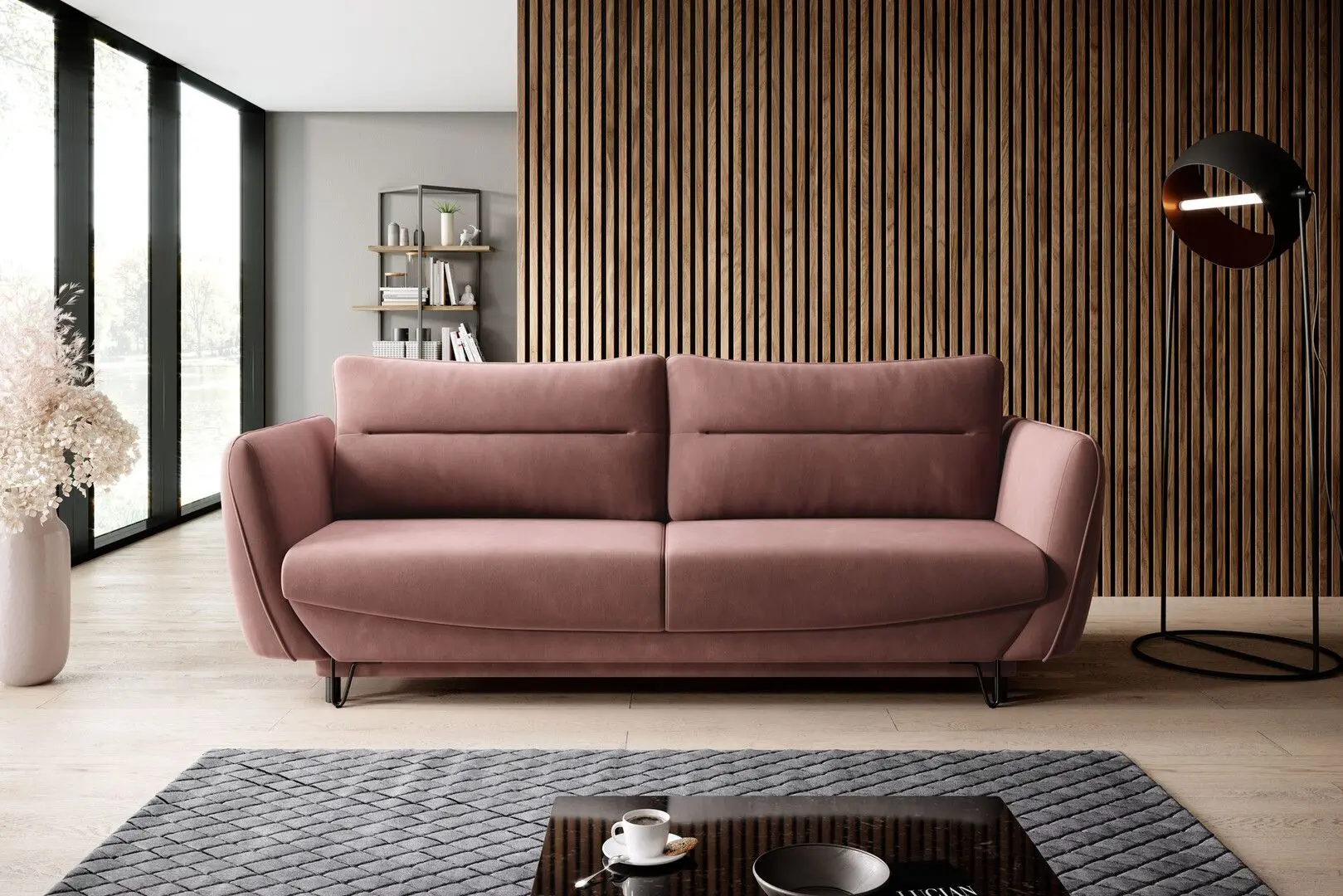 Диван Eltap Silva Lukso 24 (Antique Pink)
