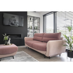 Диван Eltap Silva Velvetmat 24/Matt Velvet 61 (Antique Pink/Powder Pink)