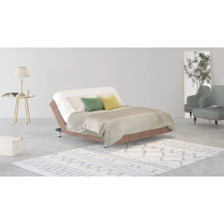 Pat cu saltea Askona Ergomotion 450 160x200 (Beige)