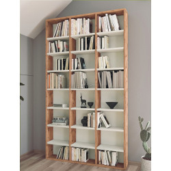 Etajera Bofigo Multi Shelves (Pine/White) Thumb