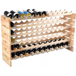Стеллаж для бутылок Costway JV13041NA 72 B (Natural) Thumb