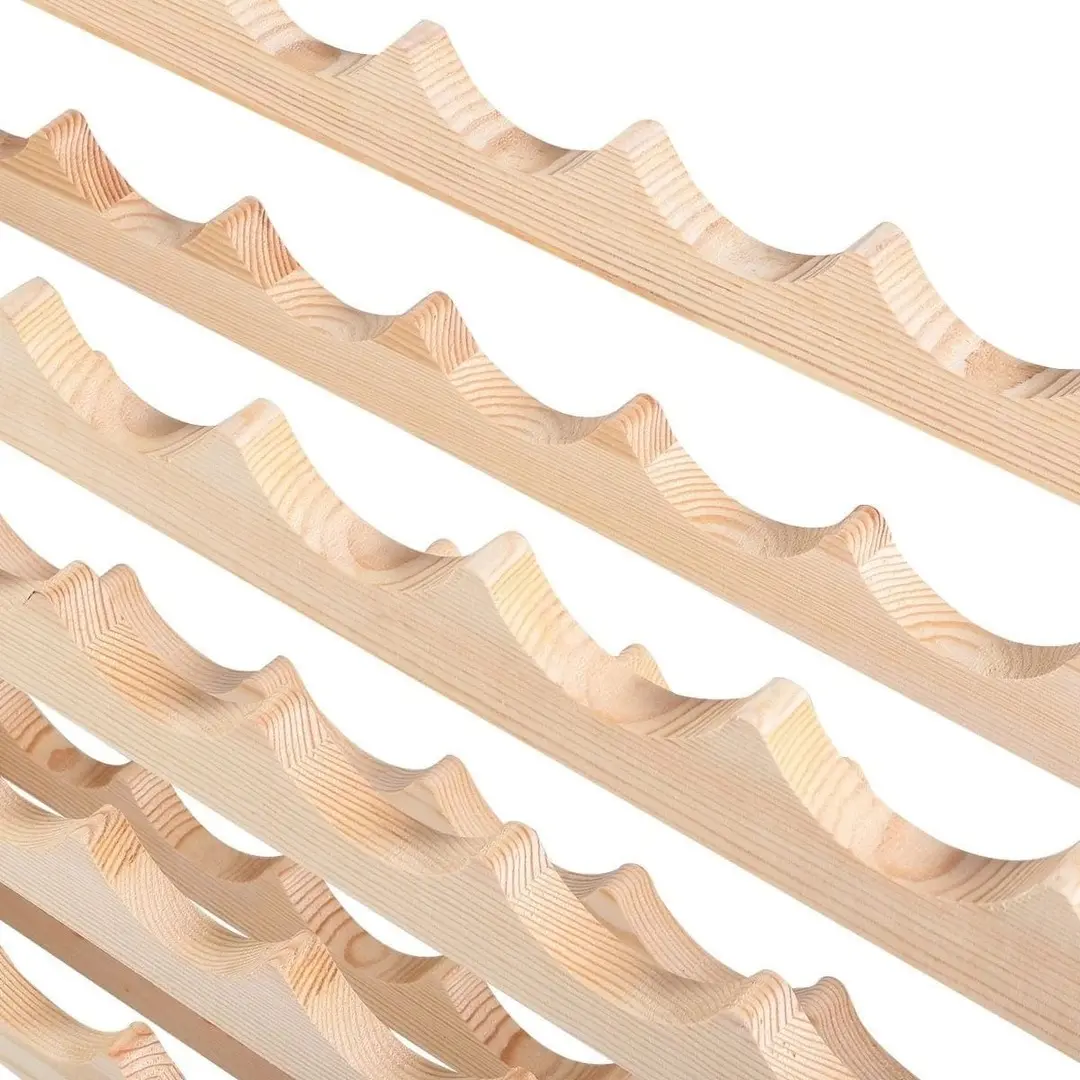 Стеллаж для бутылок Costway JV13041NA 72 B (Natural)