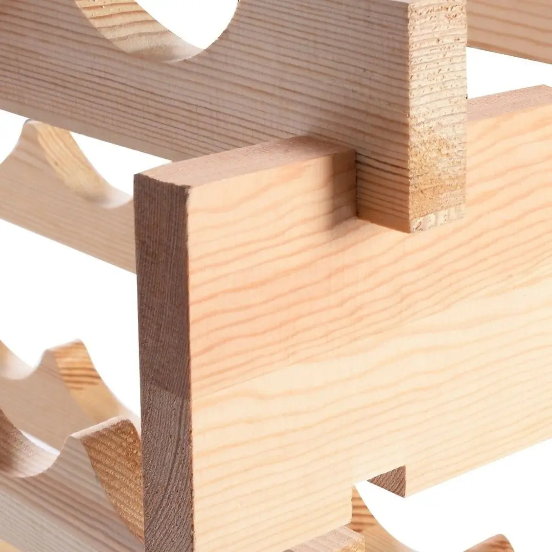 Стеллаж для бутылок Costway JV13041NA 72 B (Natural)