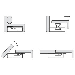 Диван Axiom Furniture Bacardi Module Thumb