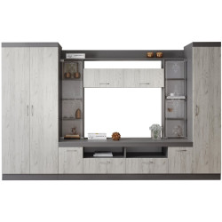 Living МЛ-мебель ML-2 (Anthracite/Craft Oak White) Thumb