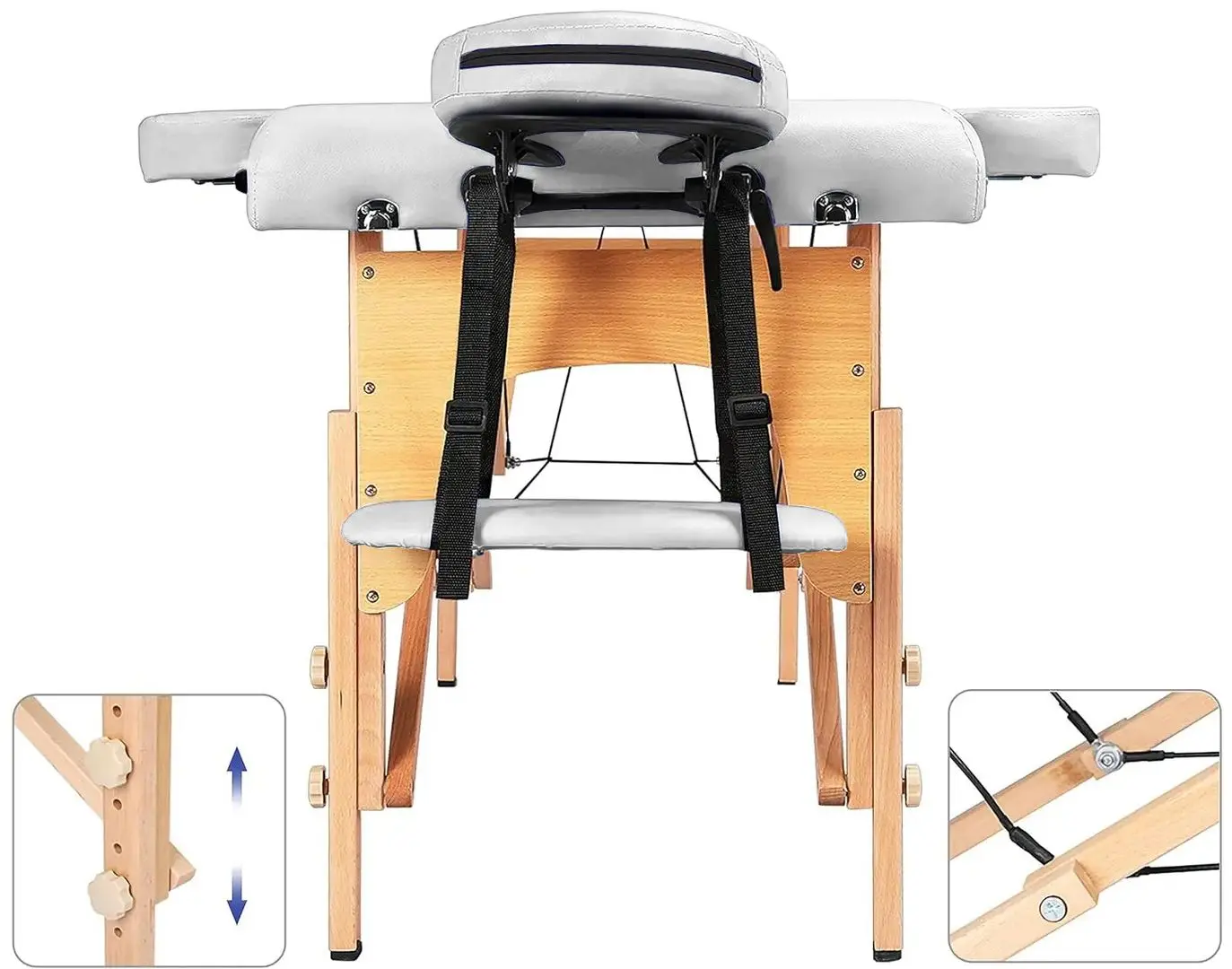 Masa pentru masaj SMDFit BM2523-1.2.3 PVC-3 (White)