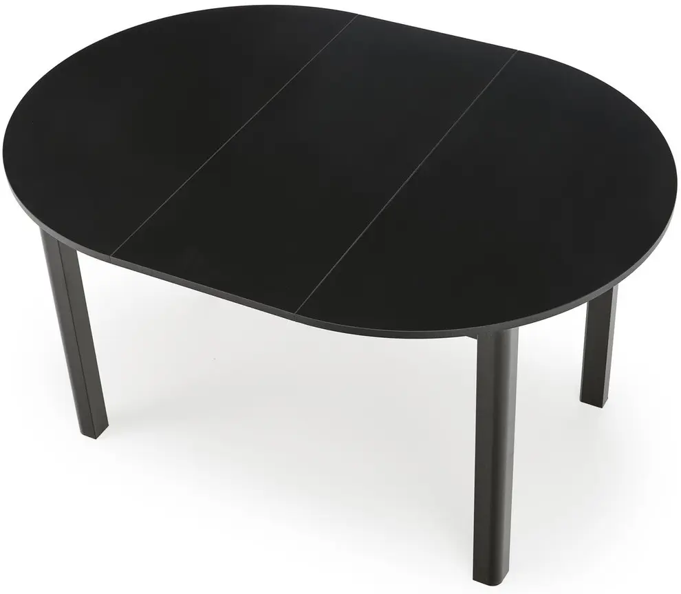 Стол раскладной Halmar Ringo 102/142x102cm (Black)