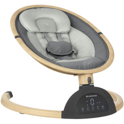 Sezlong-leagan pentru copii Kikka Boo Ashlee 2025 (Dark Grey)