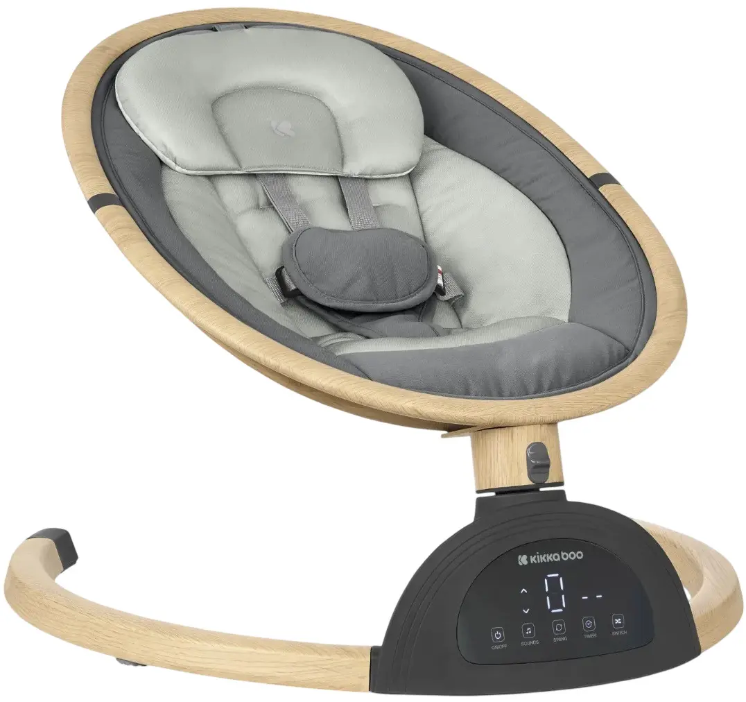 Sezlong-leagan pentru copii Kikka Boo Ashlee 2025 (Dark Grey)