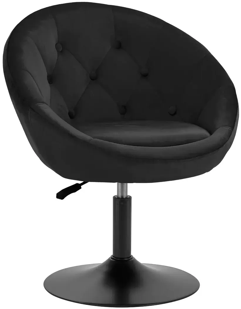 Кресло 4Rico QS-BL12B 151018 Velvet (Black) - 10