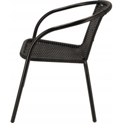 Садовый стул Jumi Bistro OM-291850 (Black) Thumb