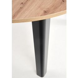 Стол раскладной Halmar Ringo 102/142x102cm (Artisan Oak/Black) Thumb