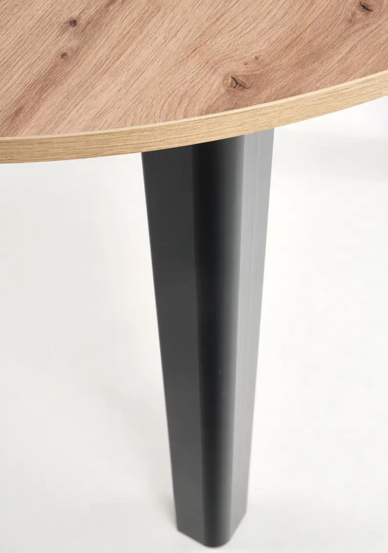 Стол раскладной Halmar Ringo 102/142x102cm (Artisan Oak/Black)