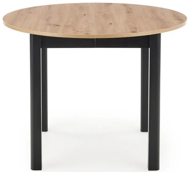 Стол раскладной Halmar Ringo 102/142x102cm (Artisan Oak/Black)