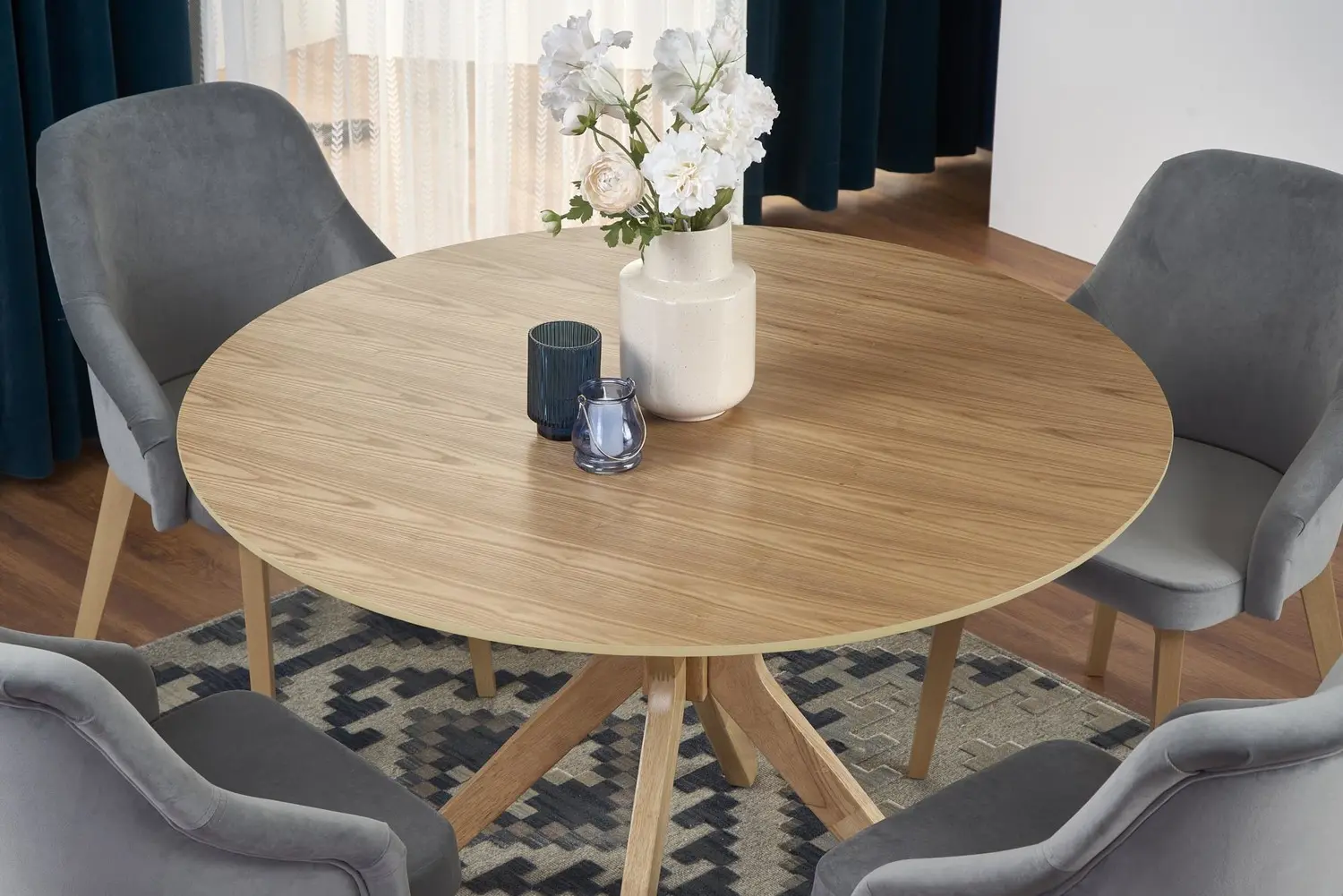 Masa Halmar Nicolas (Natural Oak)