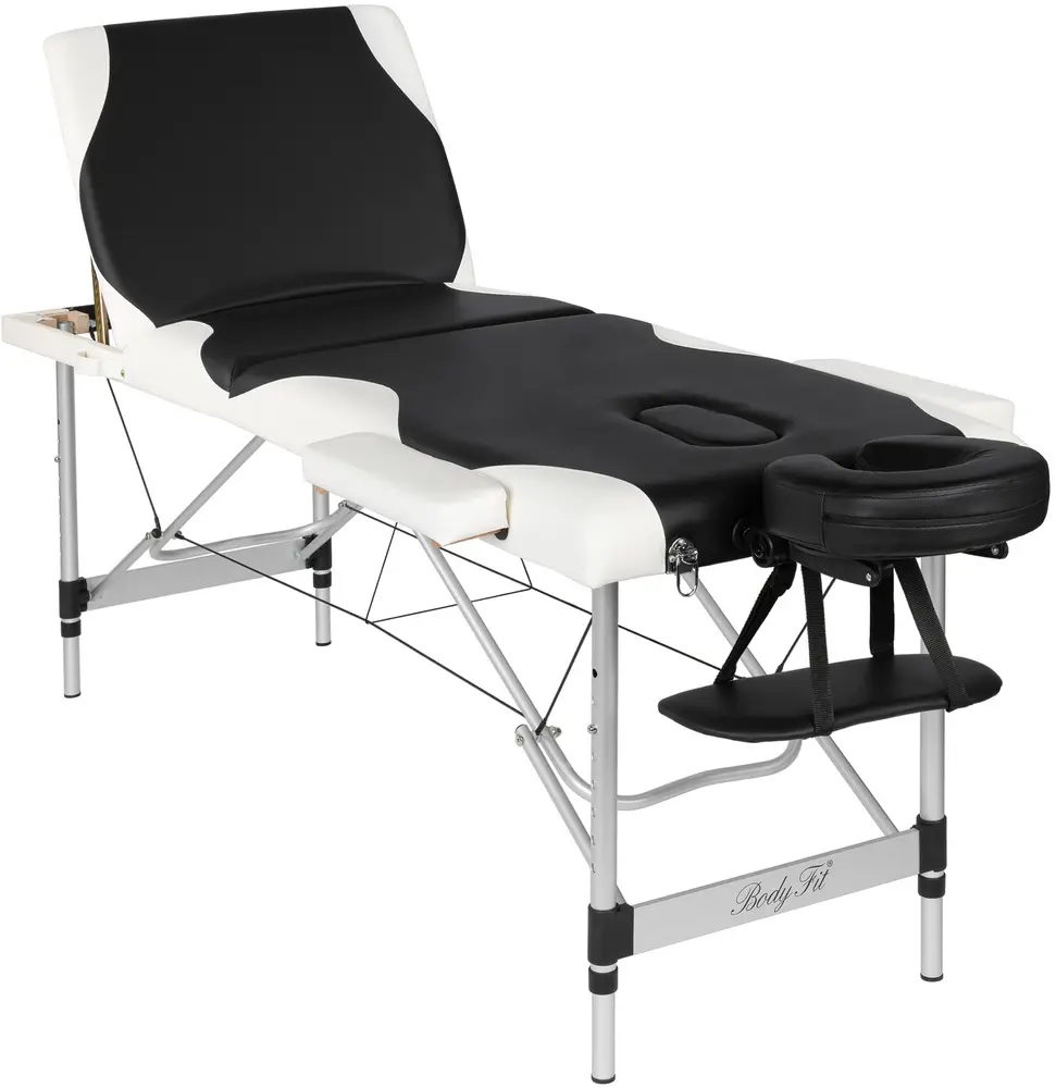 Массажный стол Body-Fit 1038 (Black/White) - 2
