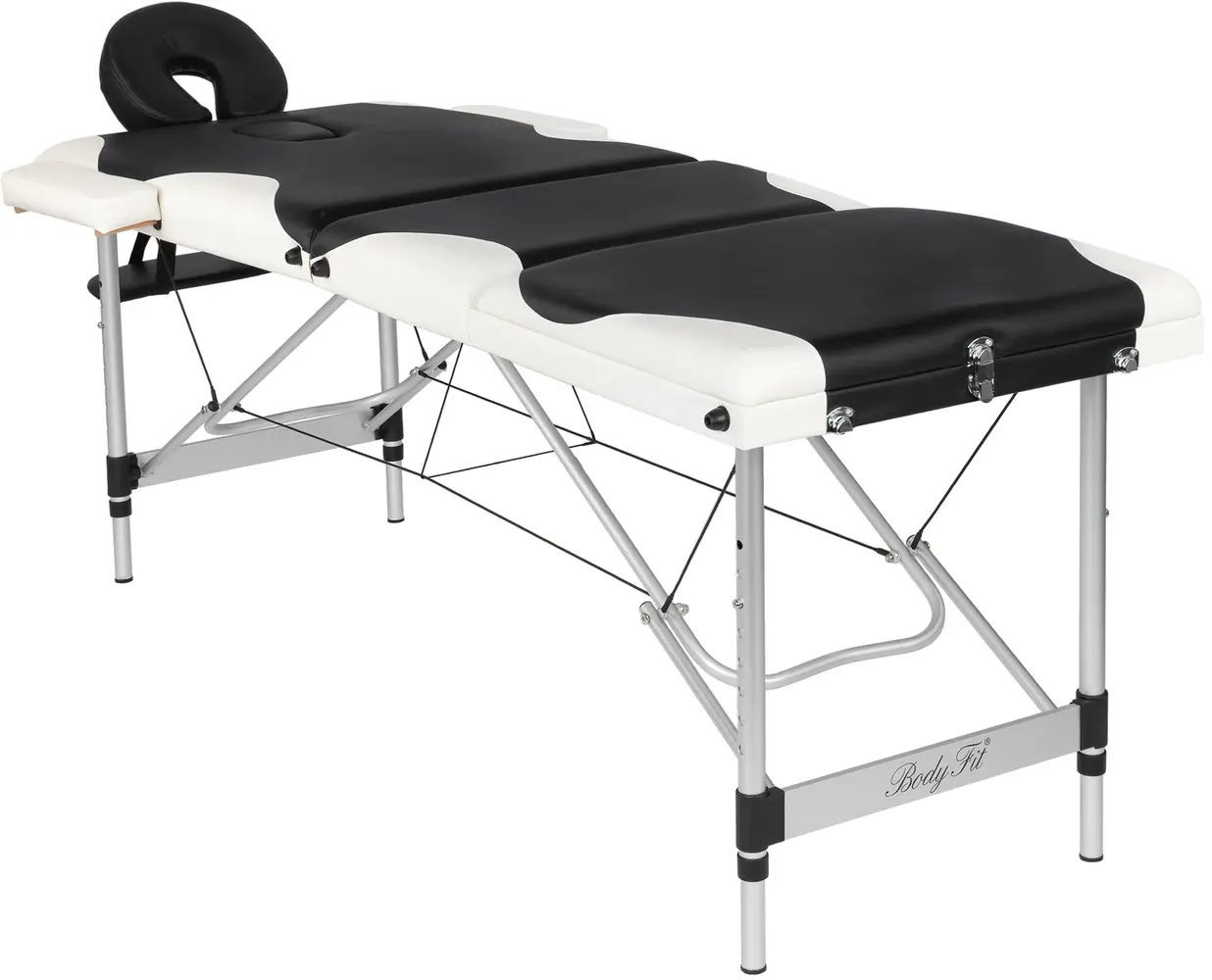 Массажный стол Body-Fit 1038 (Black/White)