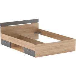 Pat Tempo Kondela Michigan 160x200 (Artisan Oak/Graphite) Thumb