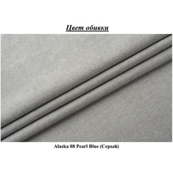 Кровать Modern Aura Alaska 08 ламельное основание 160x200 (Gray) Thumb