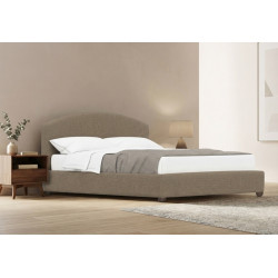 Pat Modern Milena Kanna 07 mecanism de ridicare 160x200 (Dark Beige)