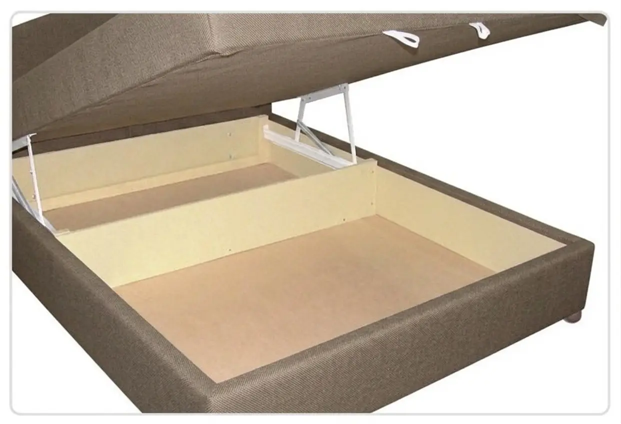 Pat Modern Milena Kanna 07 mecanism de ridicare 160x200 (Dark Beige) - 4
