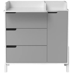 Пеленальный комод Angelo Magic Plus (Grey/White) Thumb