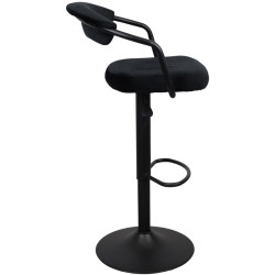 Барный стул DP SB-31 Velvet (Black) Thumb