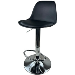 Scaun de bar Sunrise B-05B PP/PU (Black/Chrome) Thumb