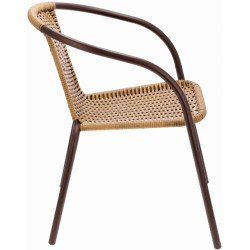 Садовый стул Jumi Bistro OM-991811 (Natural/Brown) Thumb