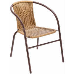 Садовый стул Jumi Bistro OM-991811 (Natural/Brown) Thumb