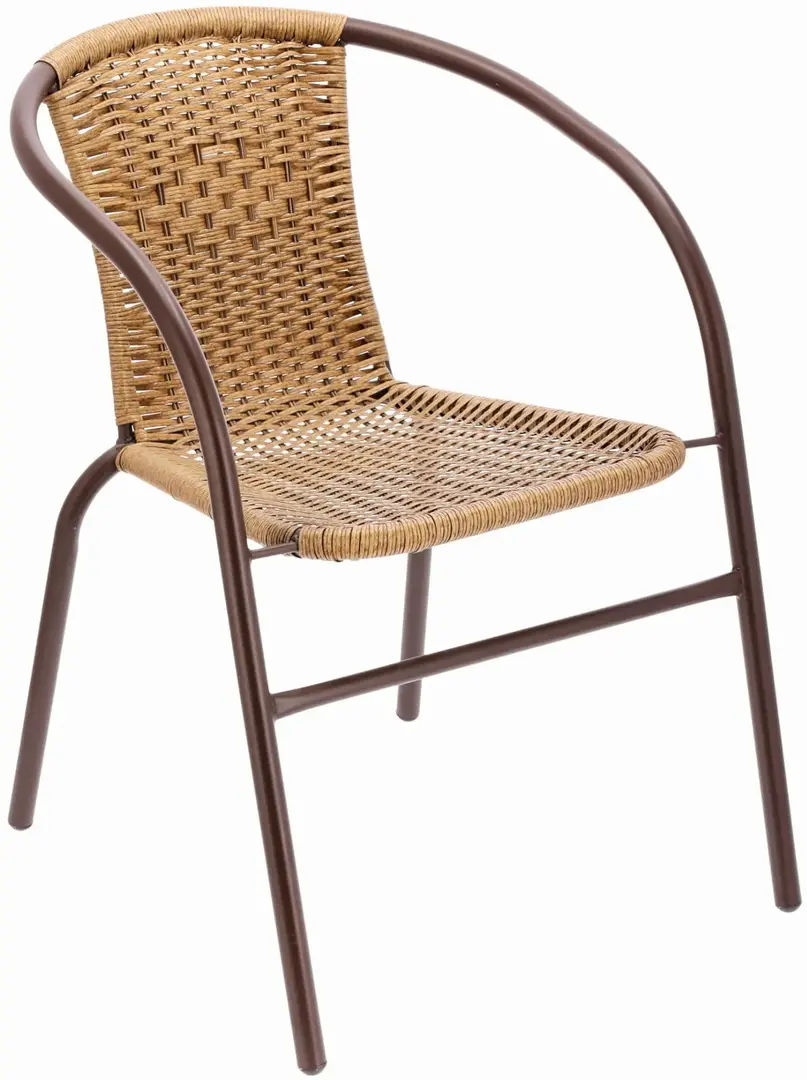 Садовый стул Jumi Bistro OM-991811 (Natural/Brown) - 2