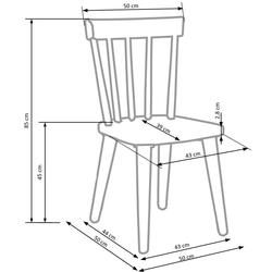 Scaun Halmar Barkley (White) Thumb