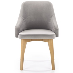 Scaun Halmar Toledo 2 (Gray/Honey Oak) Thumb