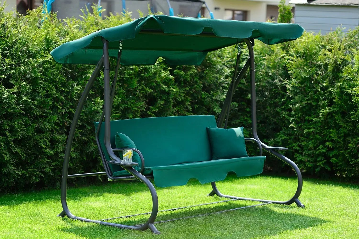 Scaun balansoar FunFit Garden Relax Plus 181 (Green)