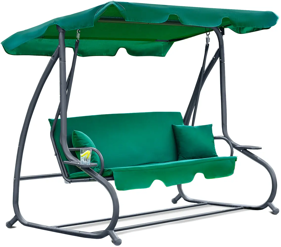 Scaun balansoar FunFit Garden Relax Plus 181 (Green)