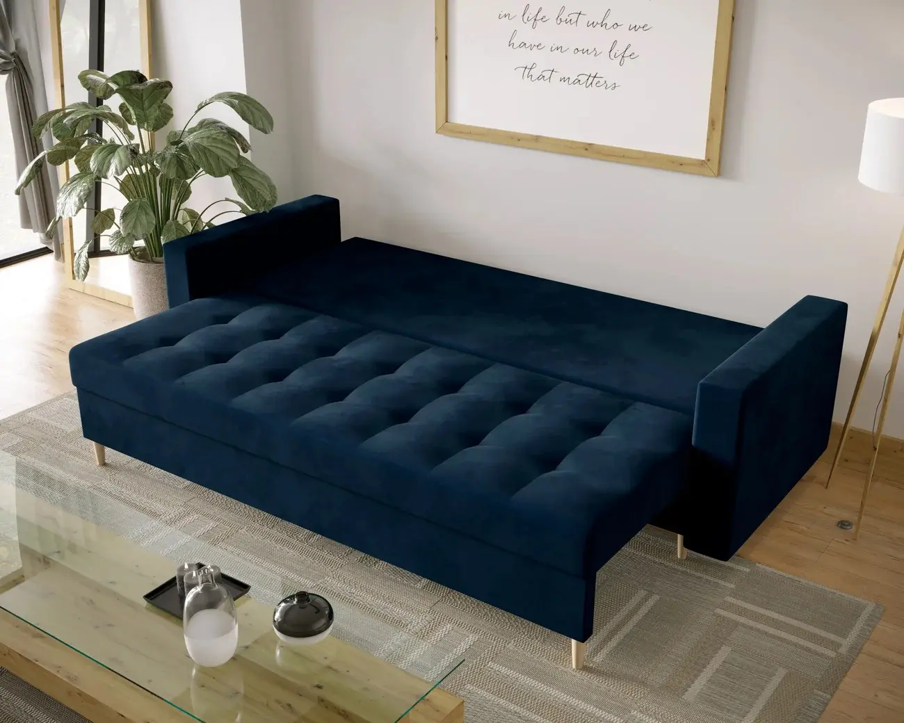 Canapea Space Meble Skandi Itaka 11 (Blue) - 4