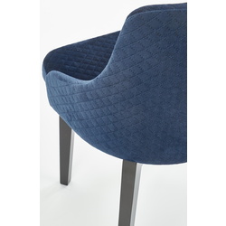 Scaun Halmar Toledo 3 (Dark Blue/Black) Thumb