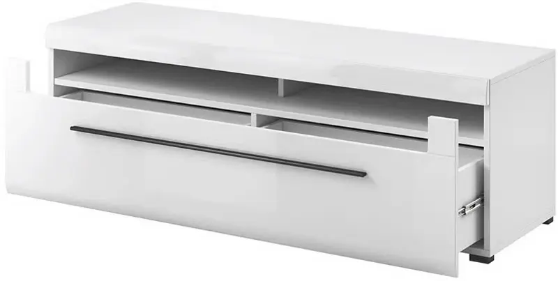 Тумба РТВ Helvetia Tulsa №40 2S (White/White Gloss)
