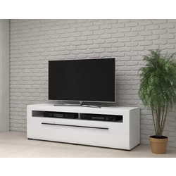 Tumba pentru TV Helvetia Tulsa №40 2S (White/White Gloss)