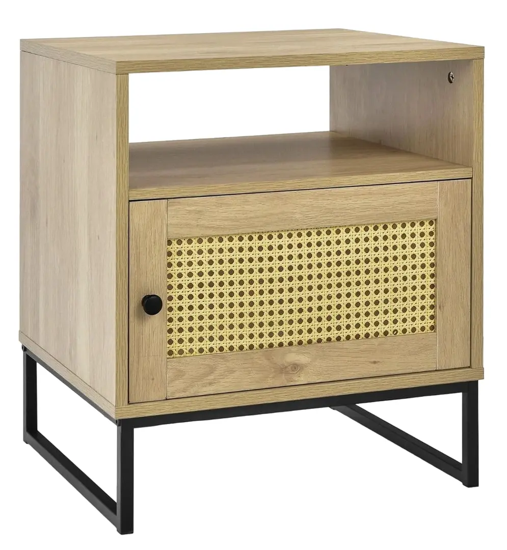 Noptiera Costway JV10074NA (Natural Oak/Black)